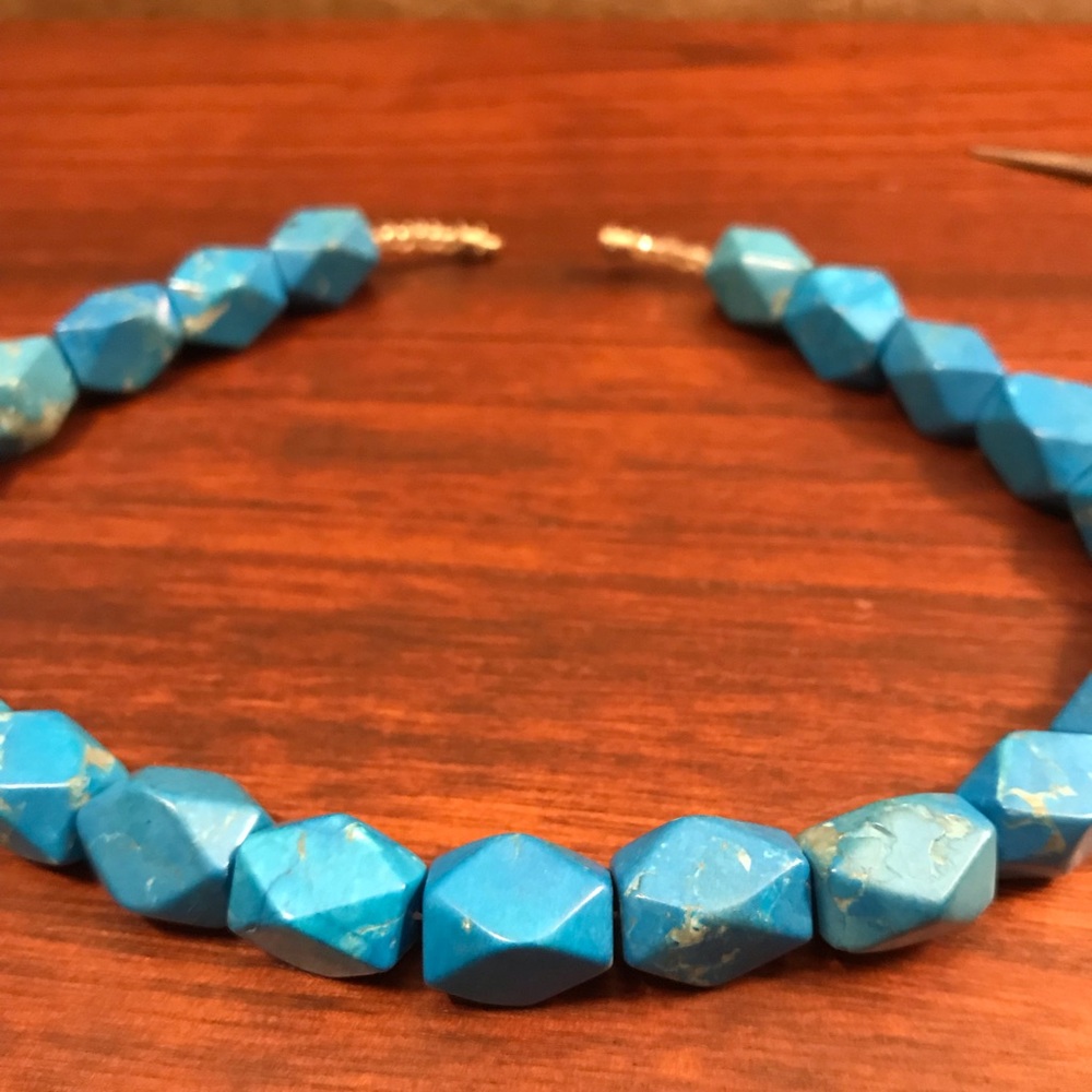 Turquoise Beaded Necklace